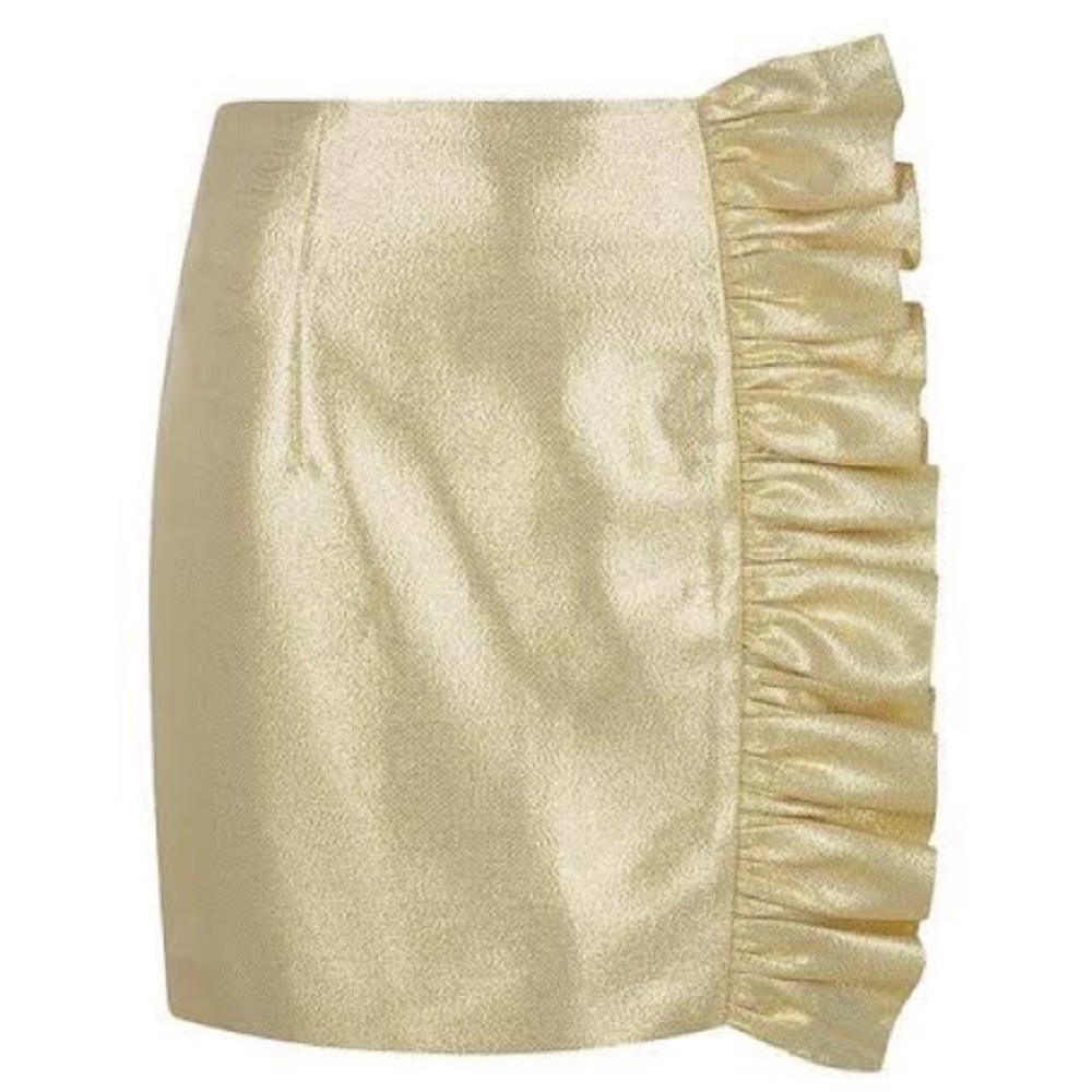 Shona Joy-The Luna Ruffle Mini Skirt, size 8 - Picture 3 of 4